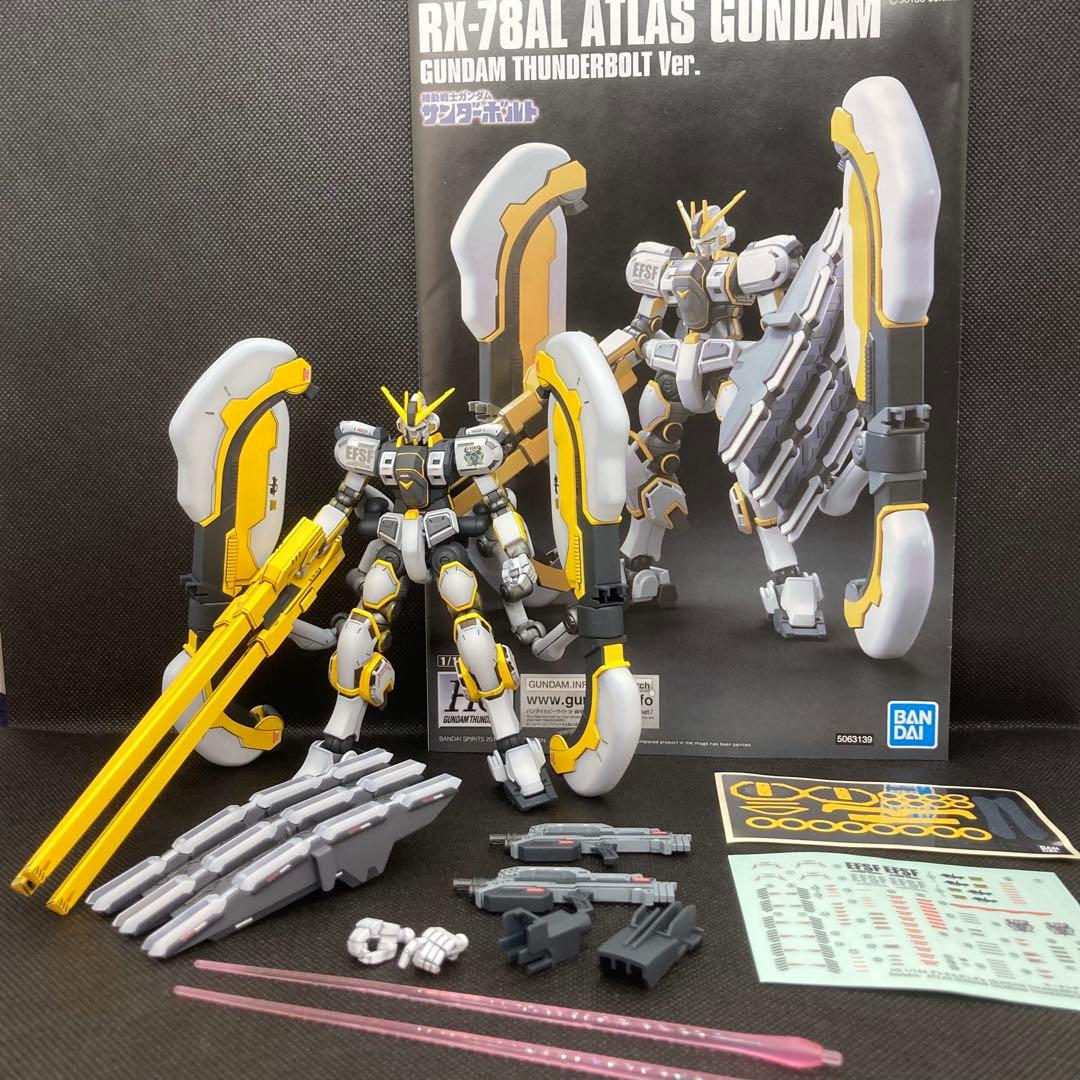 ガンプラHG1/144 アトラスガンダム全塗装完成品