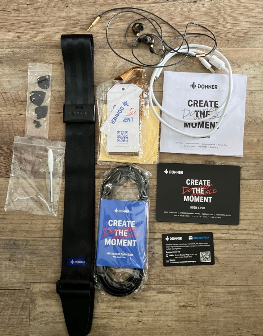 ギター Donner HUSH X PRO