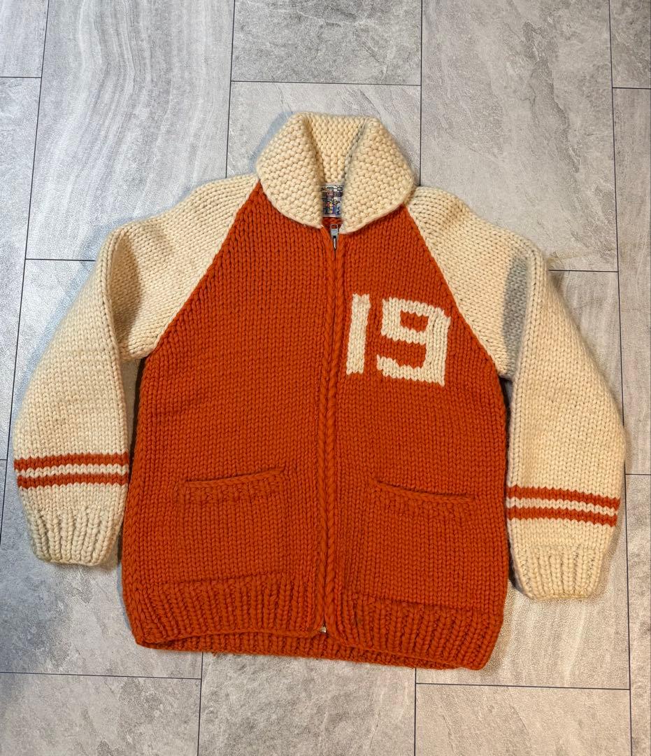 カナタ　KANATA カウチン　19 希少モデル　ニットウール鹿柄