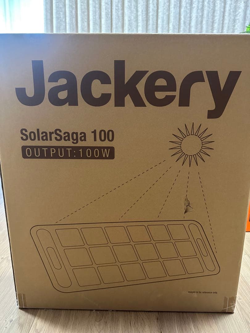 ✴︎しぶしぶJackery 100 ポータブルソーラーパネル