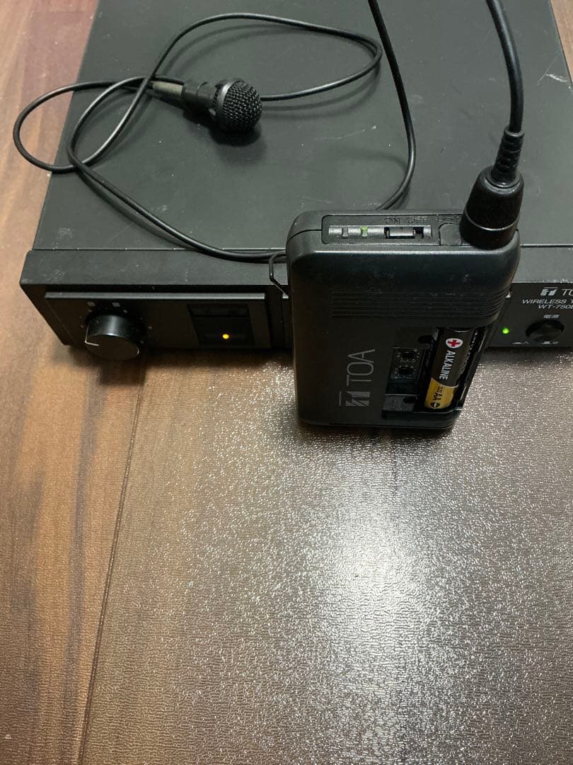 TOA WT-750B ワイヤレスマイクWM−1320セット　本格