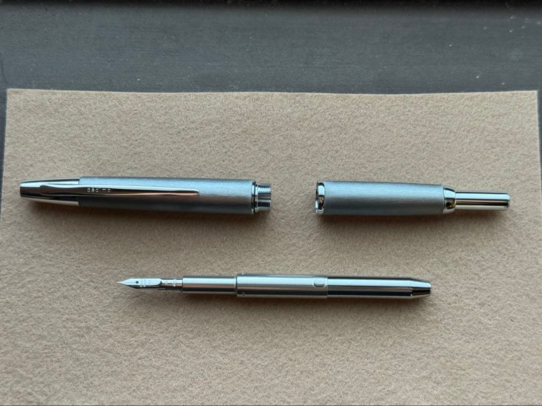 パイロットキャップレス・デシモ・限定・２０カラーズ 第２弾 グレー・F細字