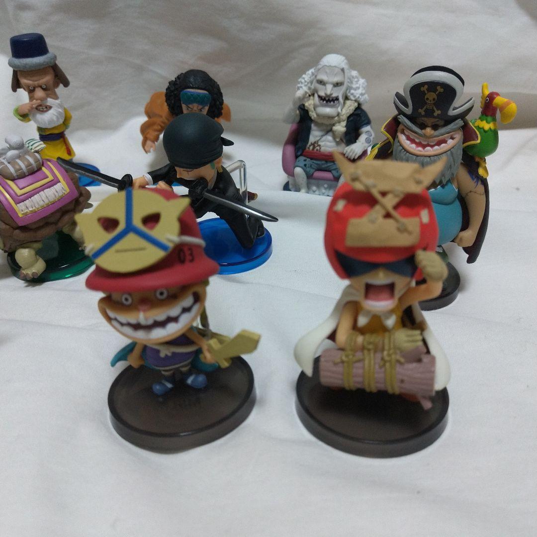 まとめ売りワーコレ フィギュア22体白ひげMEGA.コビー.青キジ.モンブラン等