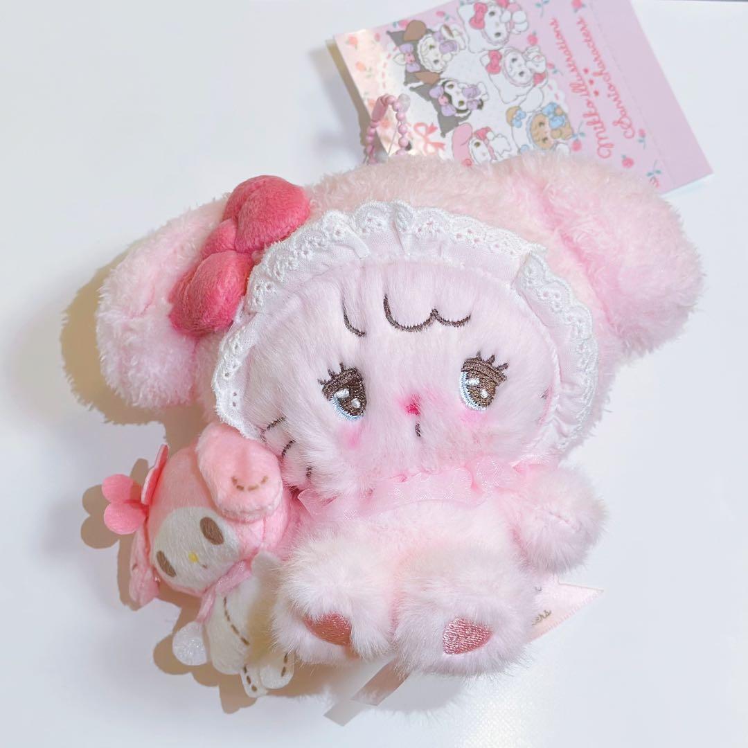 【お顔厳選新品】サンリオ　mikko　マスコットホルダー　３点セット