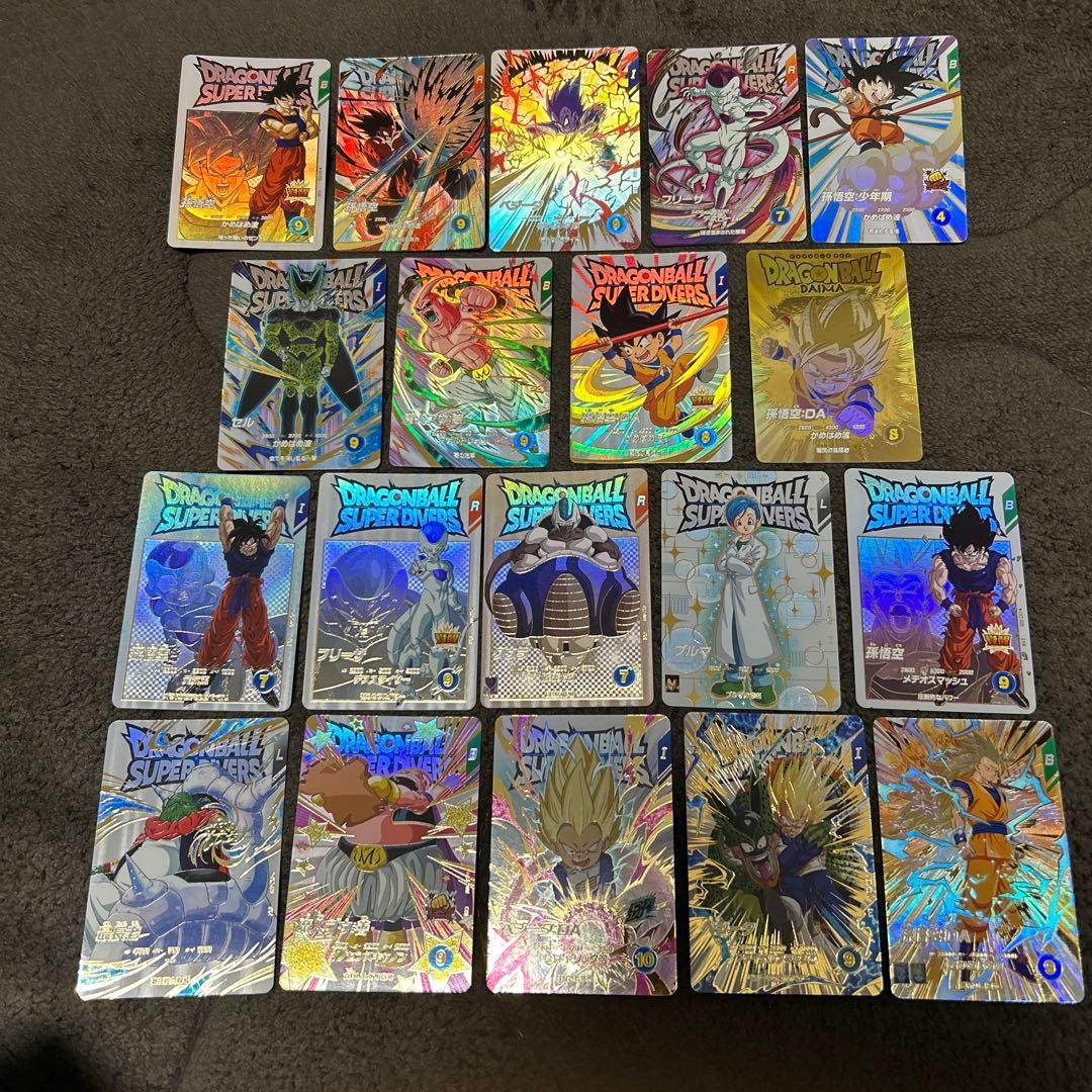 ドラゴンボールスーパーダイバーズ EXR 19枚