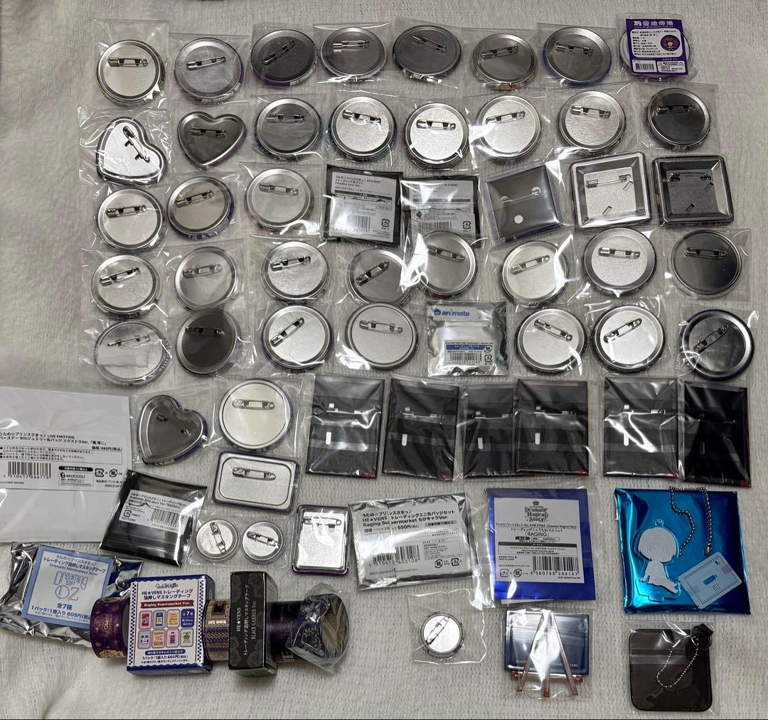 うたプリ HE★VENS 鳳瑛二 缶バッジ等 グッズまとめ売り