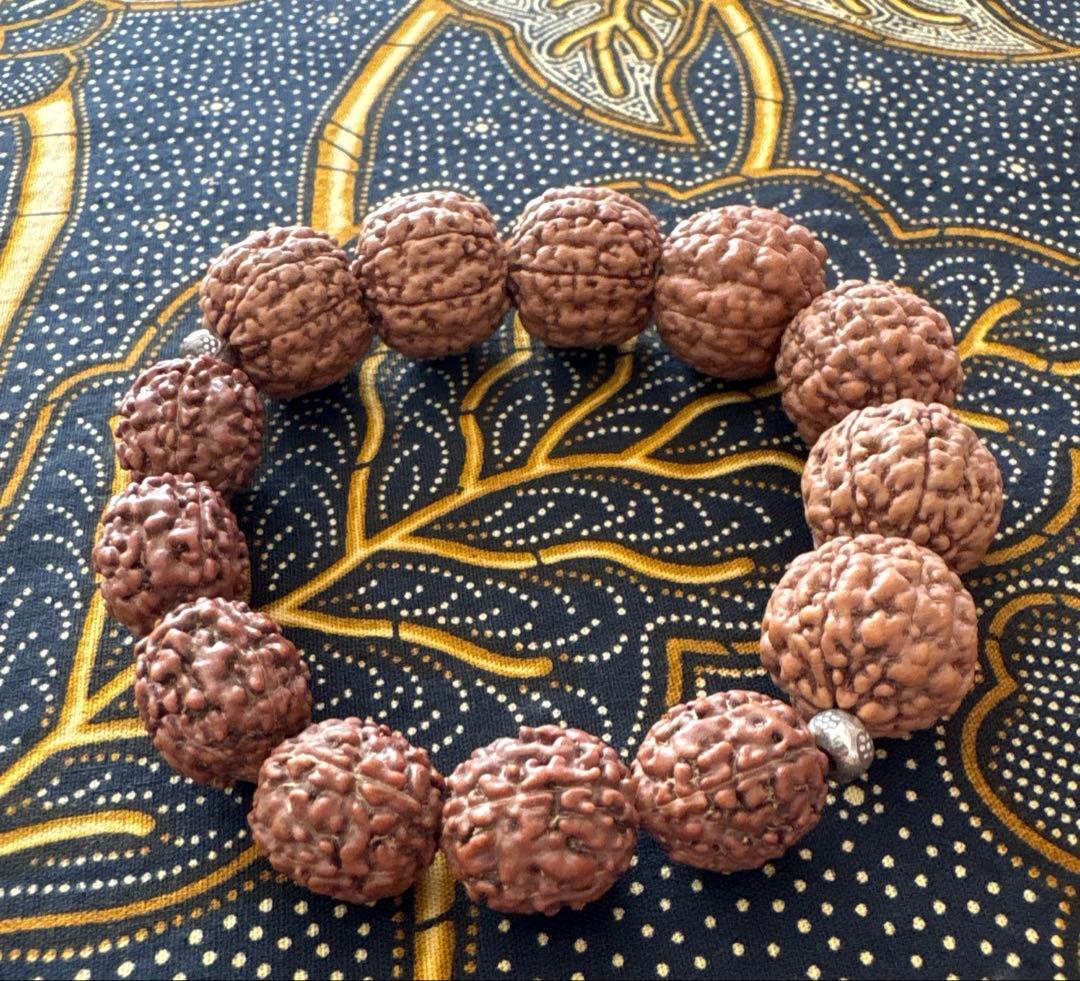 ✰︎‪ 琥珀 ✰ ✰︎ ルドラクシャマーラー　トップ13ムキ