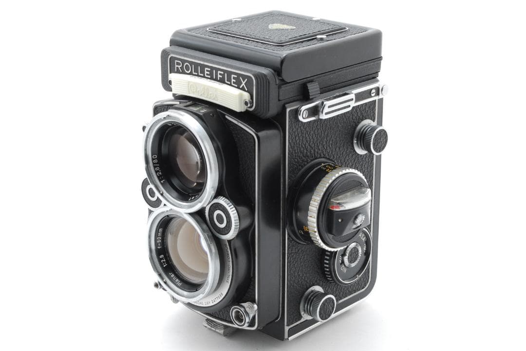 Rolleiflex 2.8f white face Planar 二眼レフ
