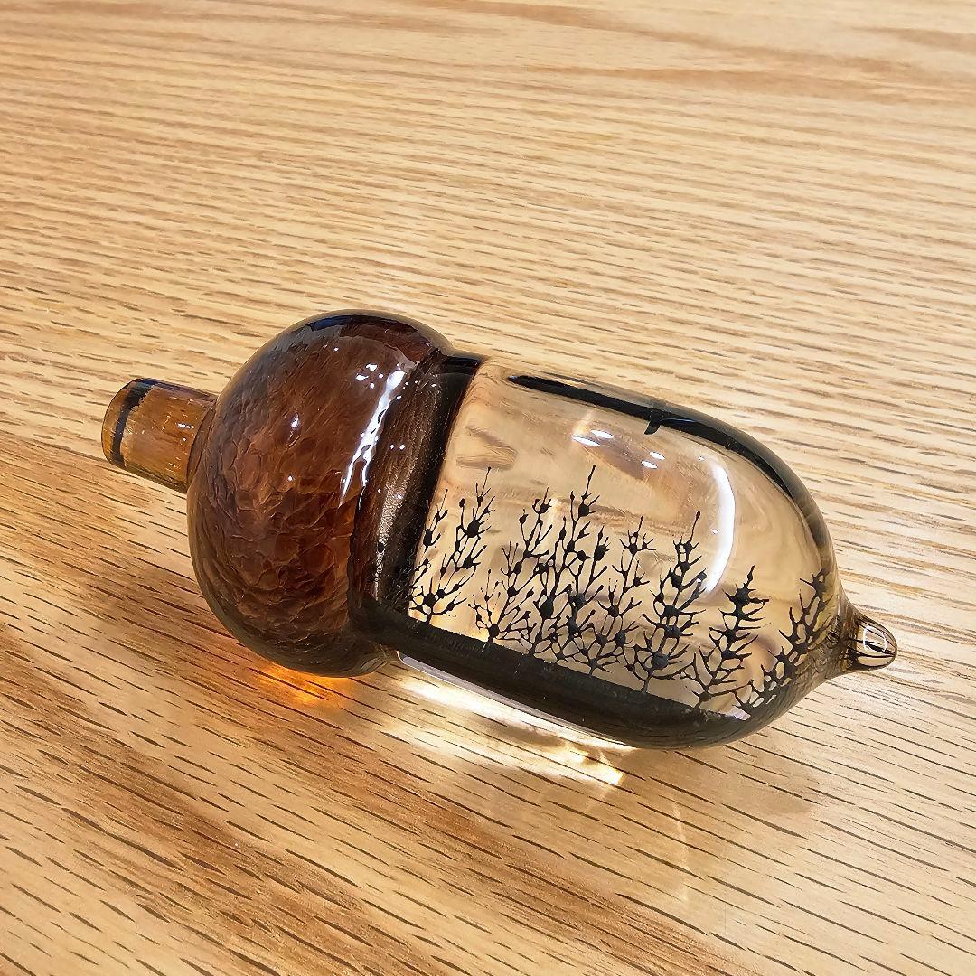 ★【新品】金津沙矢 ガラスのどんぐり sayaka★