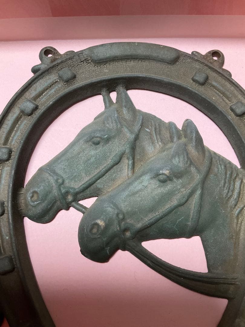 ヴィンテージの馬蹄（horseshoe）型壁掛け
