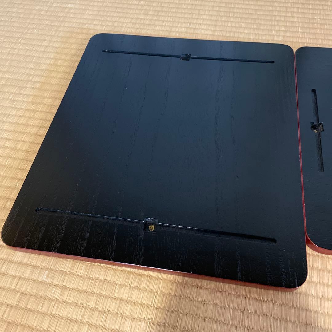 茶道具「鵬雲斎好」『平悠棚』組立式　保護シート付