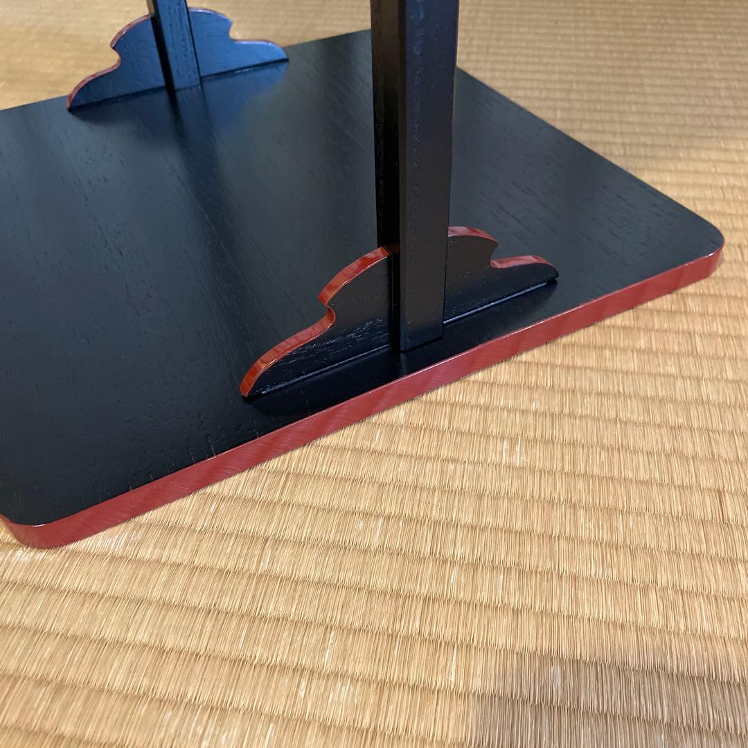 茶道具「鵬雲斎好」『平悠棚』組立式　保護シート付