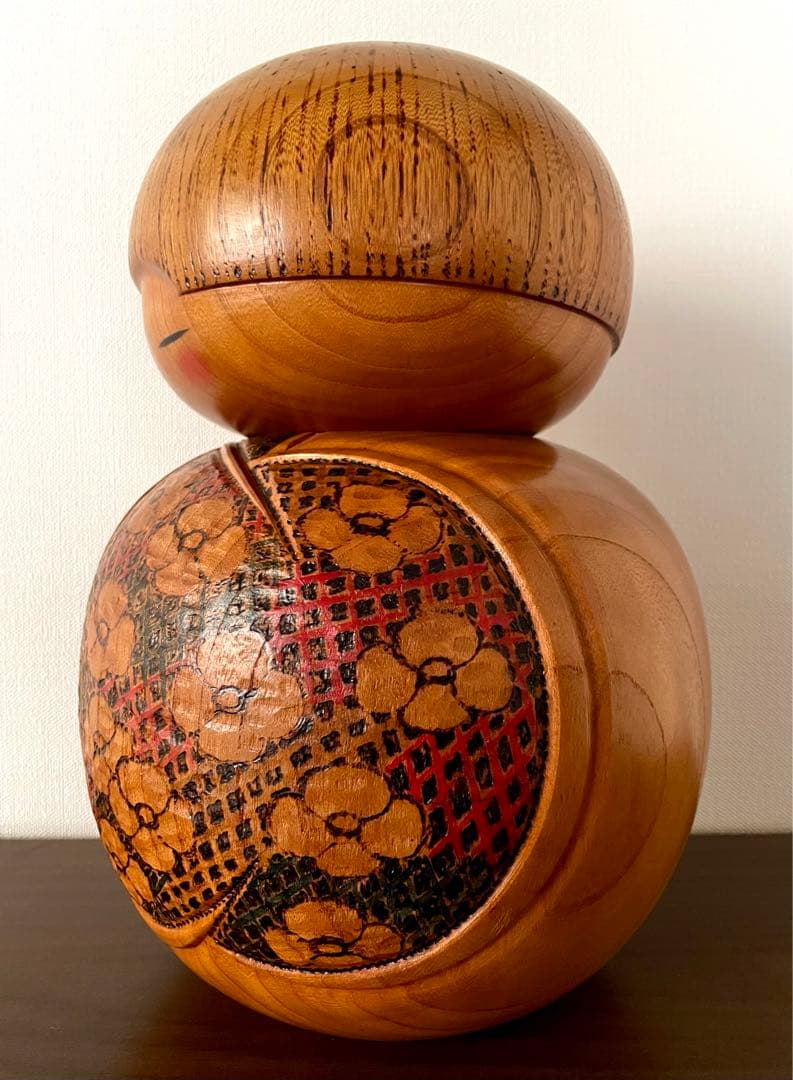 狩野 千代松 創作 こけし kokeshi doll レトロ 可愛い 稀少 レア