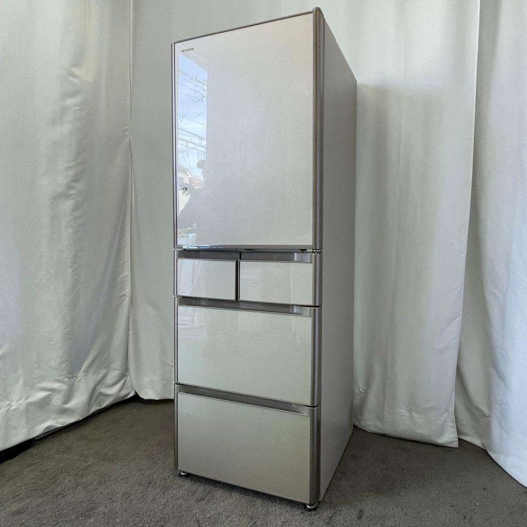 冷蔵庫　500ℓ級　大型　日立　安い　中古　ファミリー　綺麗　設置無料