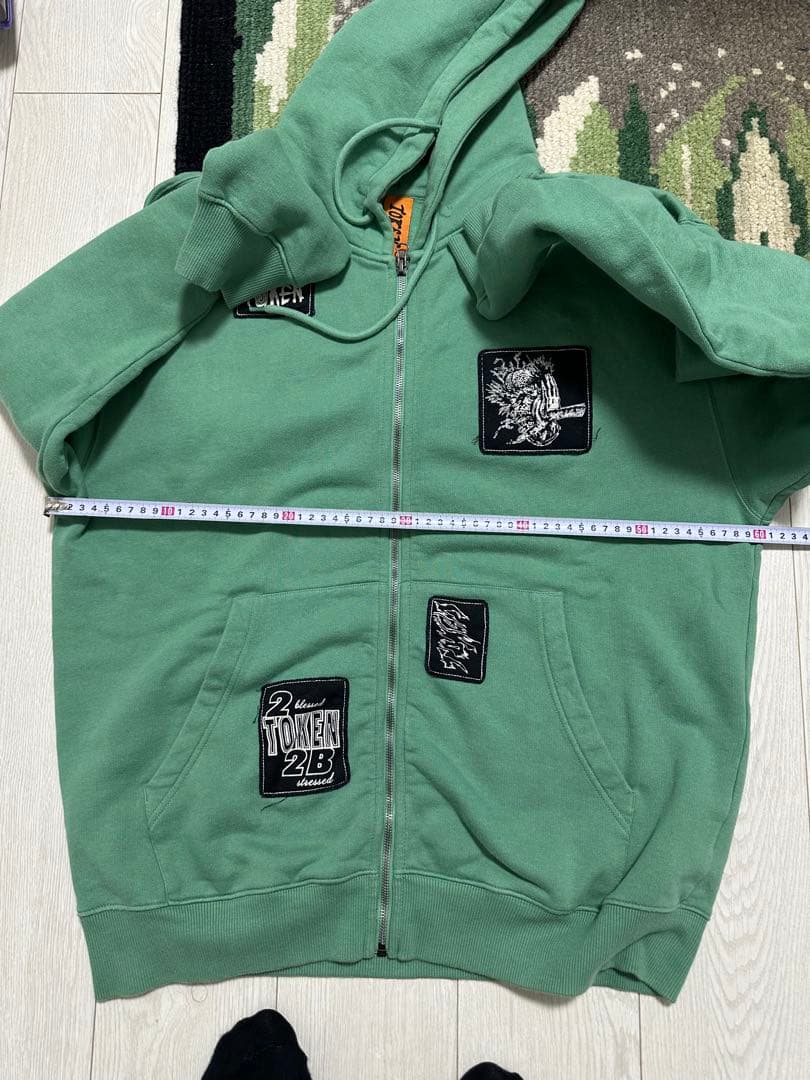 TOKEN ジップパーカー PROV LAUG