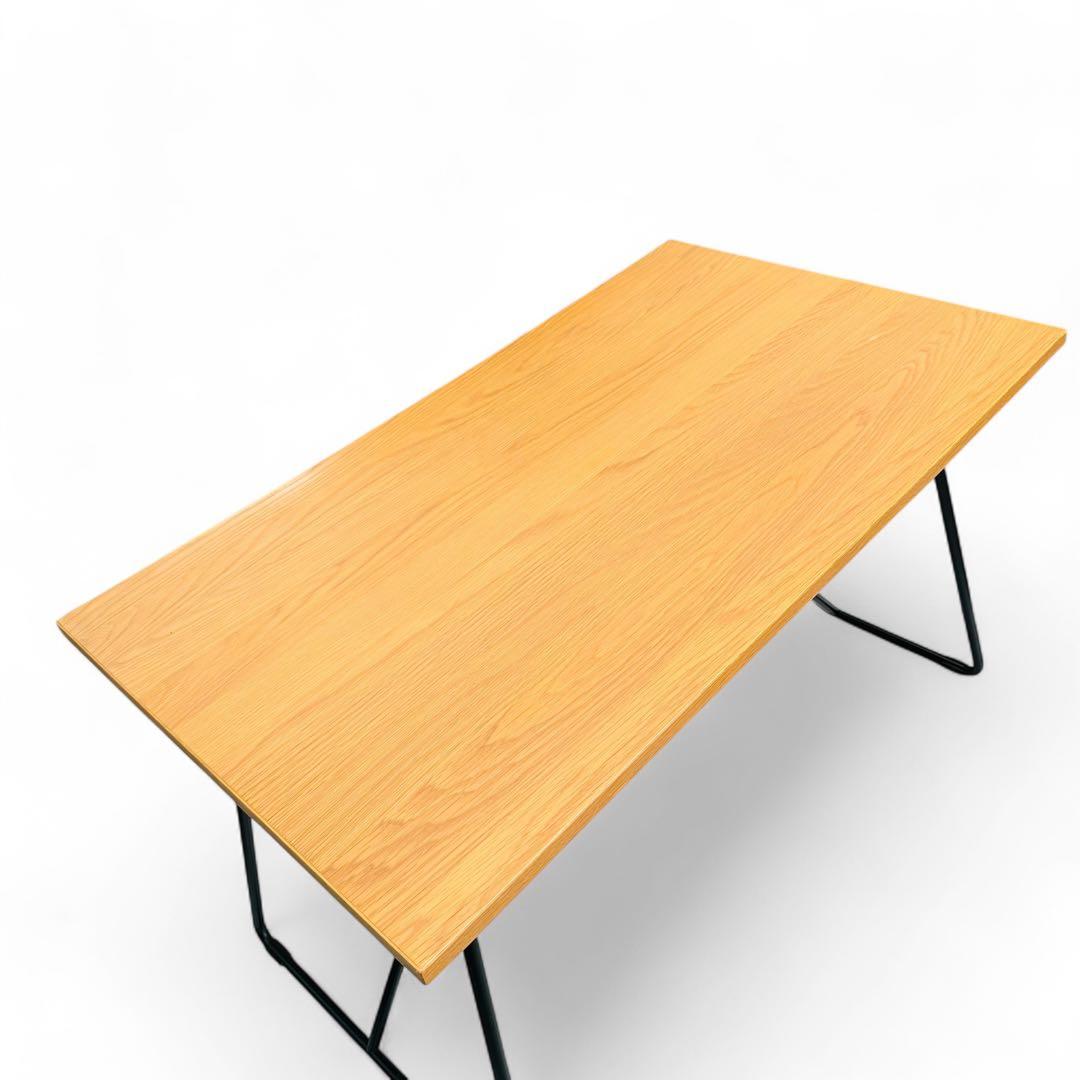 無印良品　木製 折りたたみテーブル 幅120cm オーク材