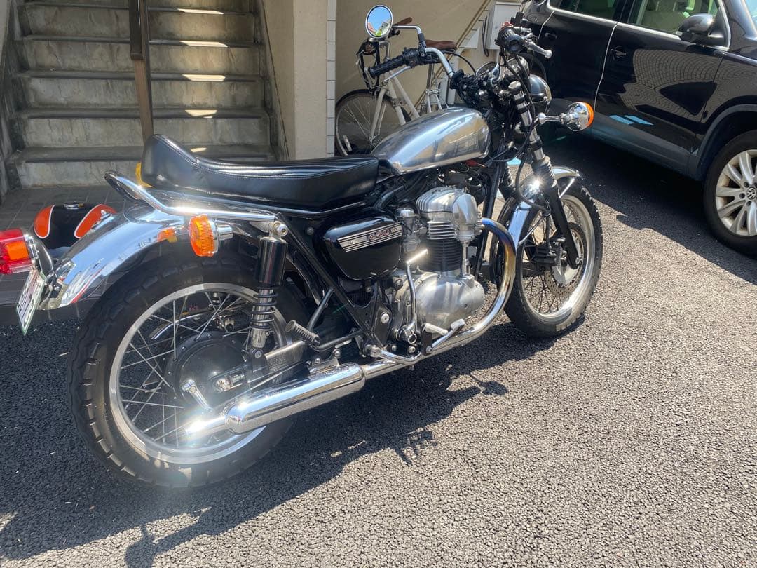 w650 400 用　アルミタンク　新品