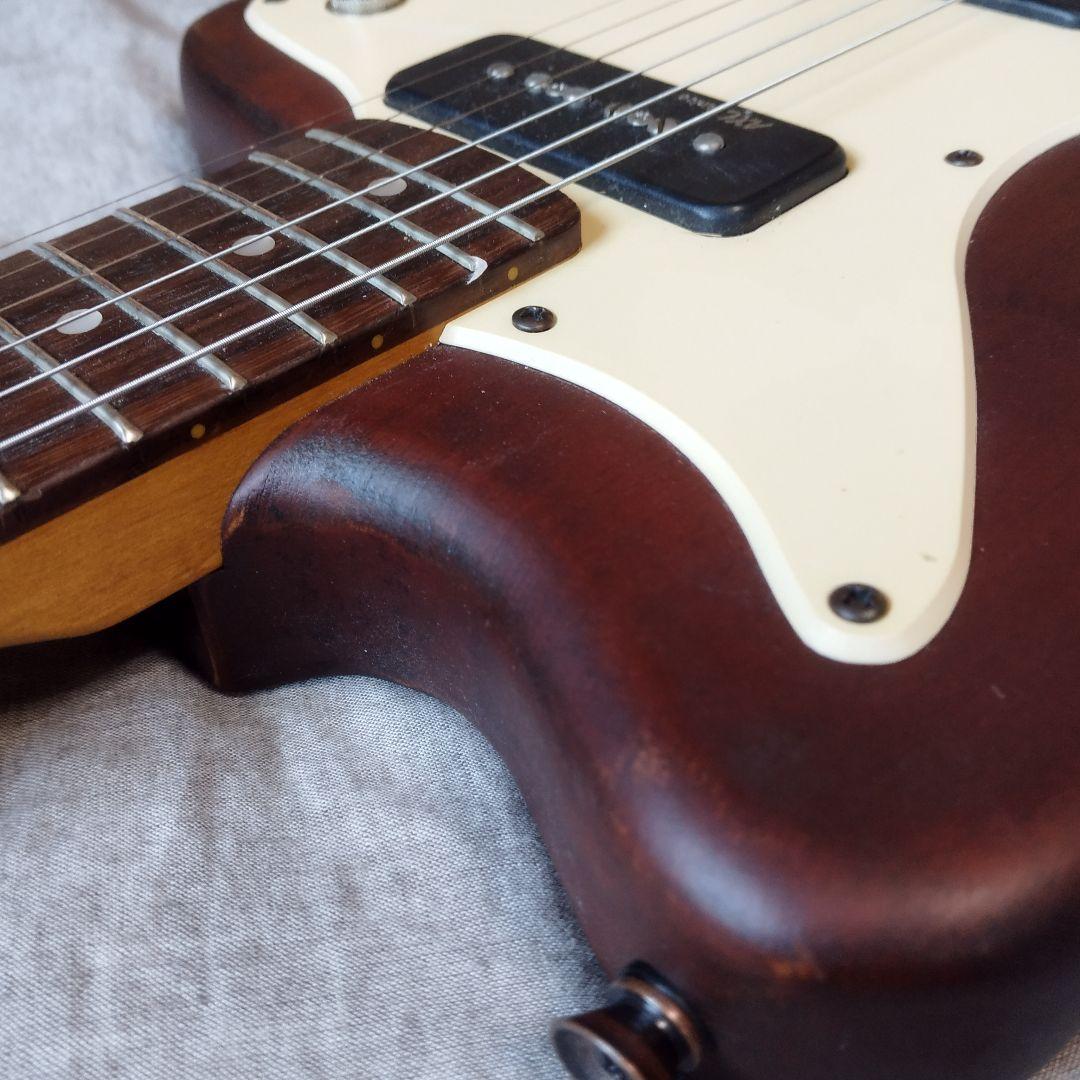 AXL guitars AZ820 6弦周りヘッド割れ修理　アルニコP90