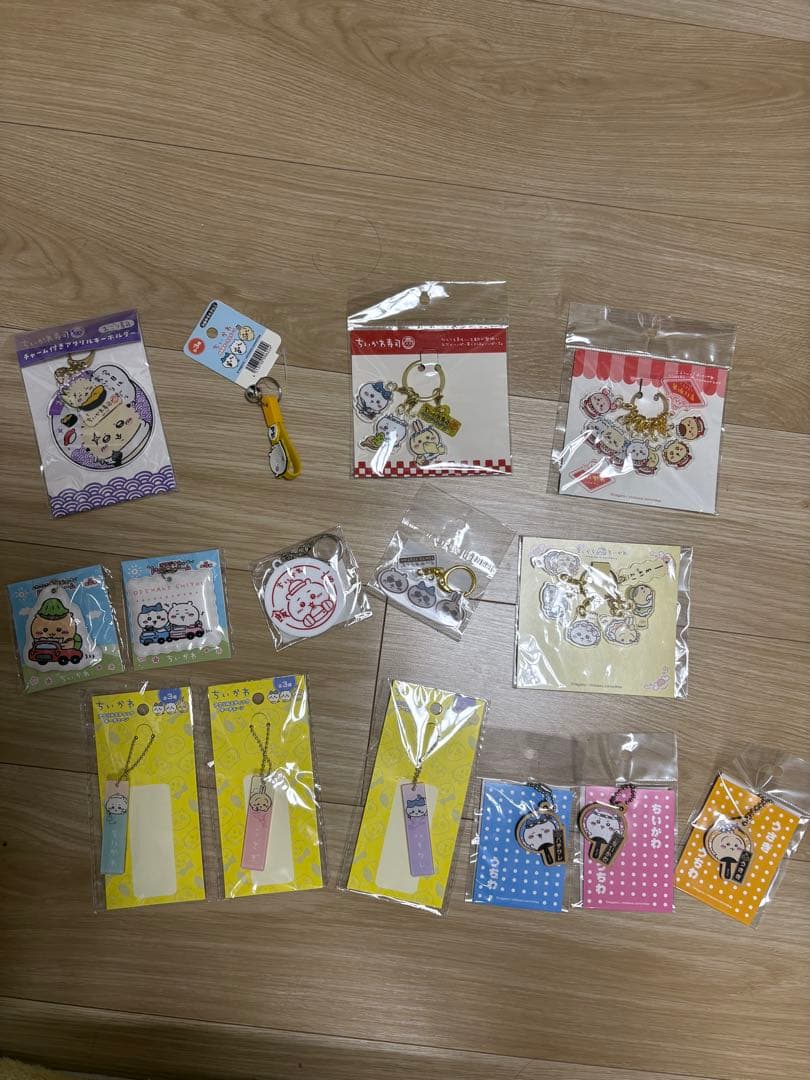 【新品】ちいかわグッズセット　キーホルダー15点