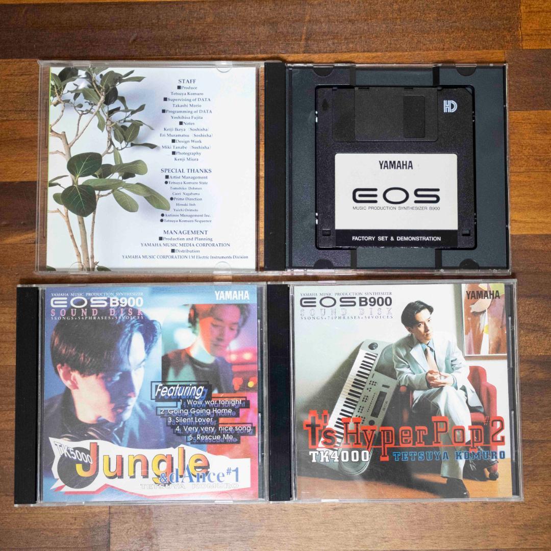 YAMAHA EOS B900 フロッピー SOUND DISK 小室哲哉