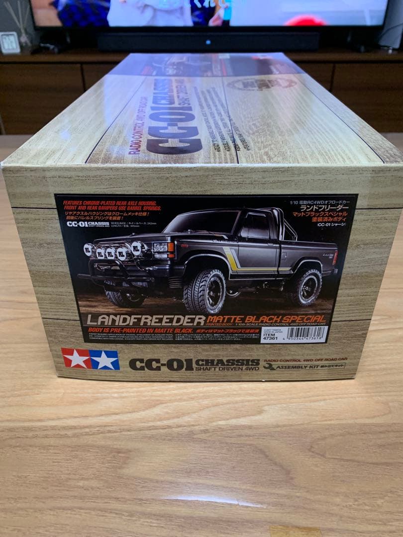 希少　タミヤ　ランドフリーダー　マットブラックエディション　cc01
