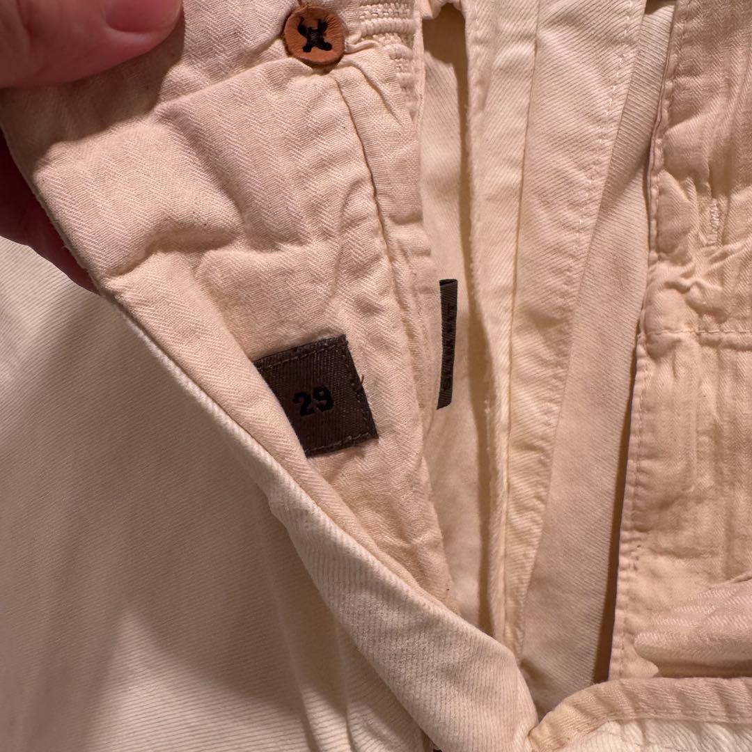 【INCOTEX/インコテックス】100型 スリムフィット チノ パンツ 29