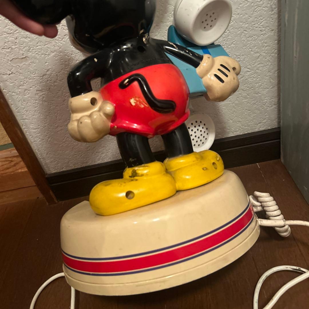 ミッキーマウス レトロ電話
