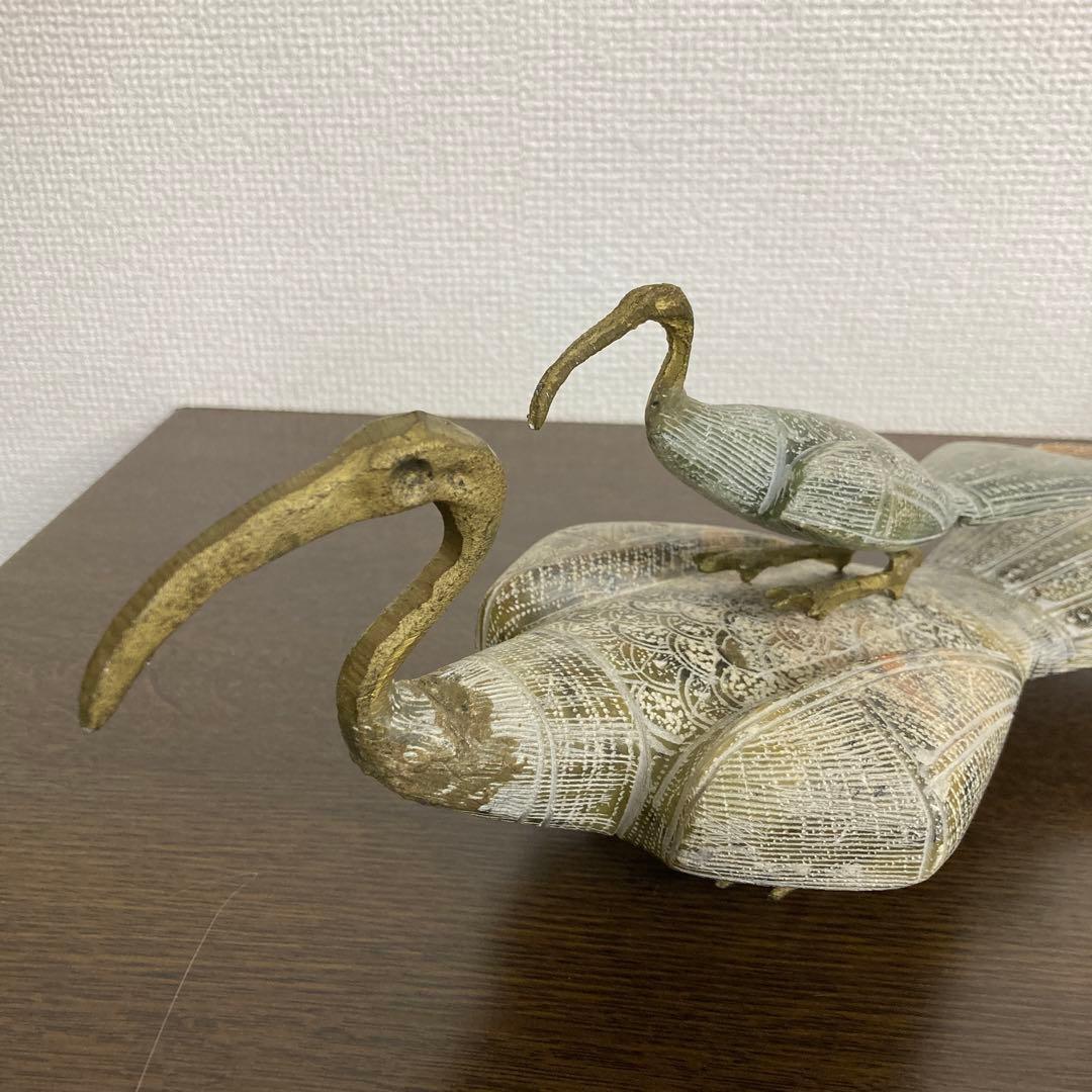 ブロンズ　バード　マチュピチュ　エジプト　南米　アフリカ　工芸品