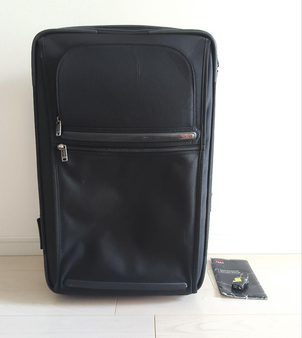 TUMI トラベルキャリーバッグ スーツケース 22922D4黒+鍵+マニュアル