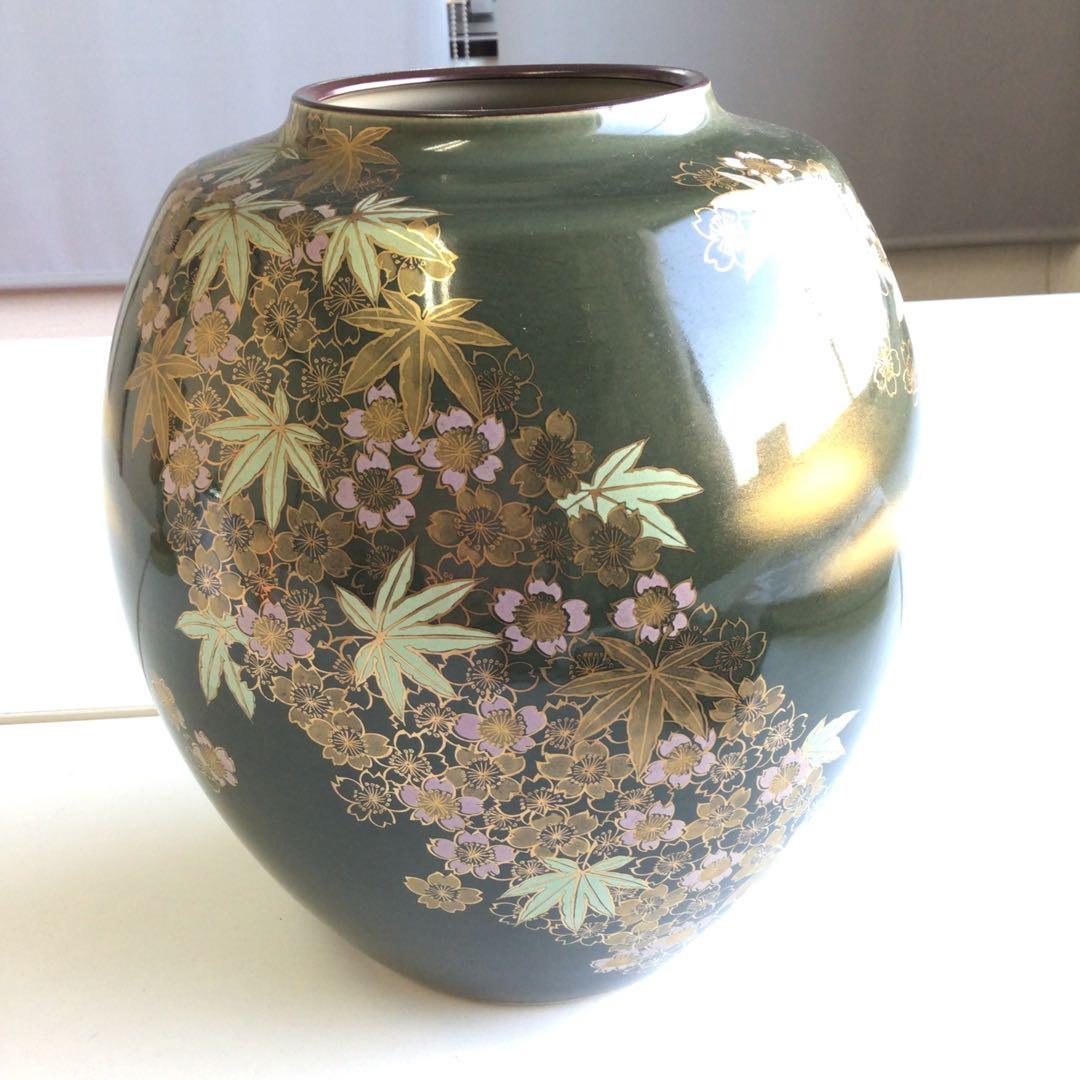 No.303 九谷焼 壺