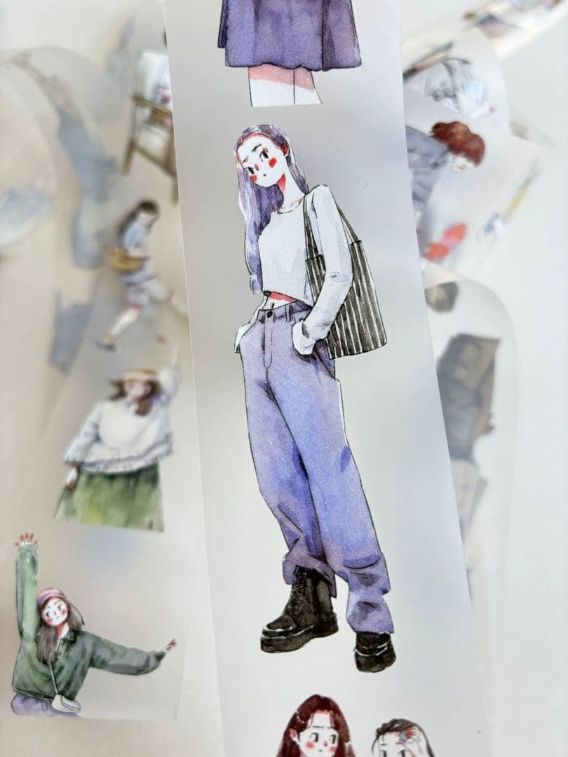 ⭐️SALE⭐️KAIXUN《今日無事》海外マスキングテープ　マステ 【1797】