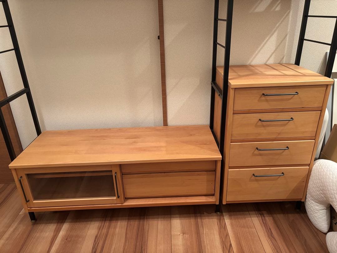 モモナチュラル MOMO Natural ユニットボード テレビボード