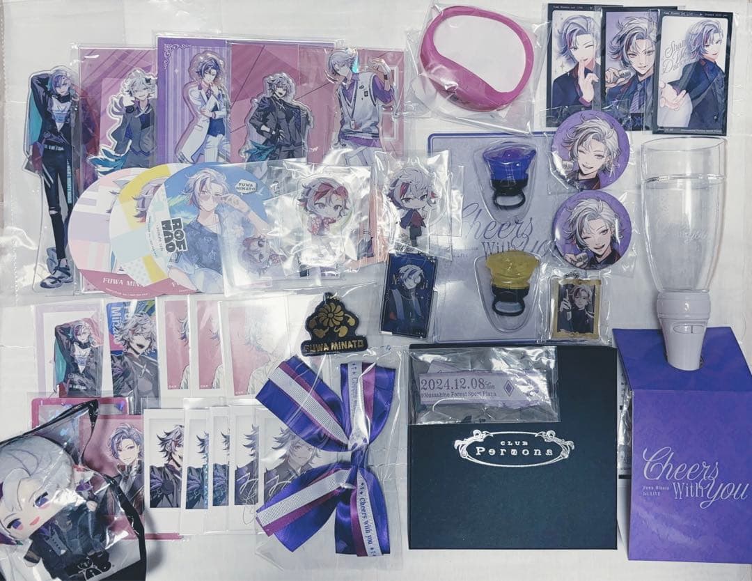 にじさんじ　不破湊　アクスタ　ペンライト　缶バッジ　その他