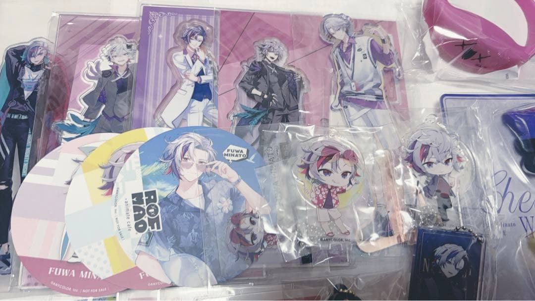 にじさんじ　不破湊　アクスタ　ペンライト　缶バッジ　その他