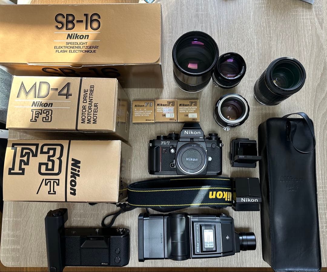 【ルミカ】ニコンnikon F3 T カメラ&レンズセット