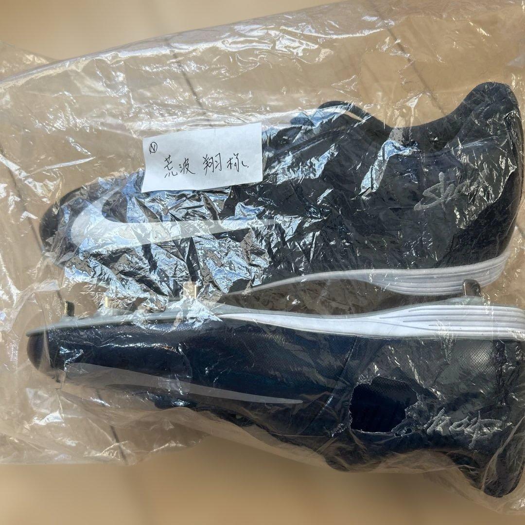 元横浜Denaベイスターズ　荒波翔選手　実使用モデルスパイク　新品未使用