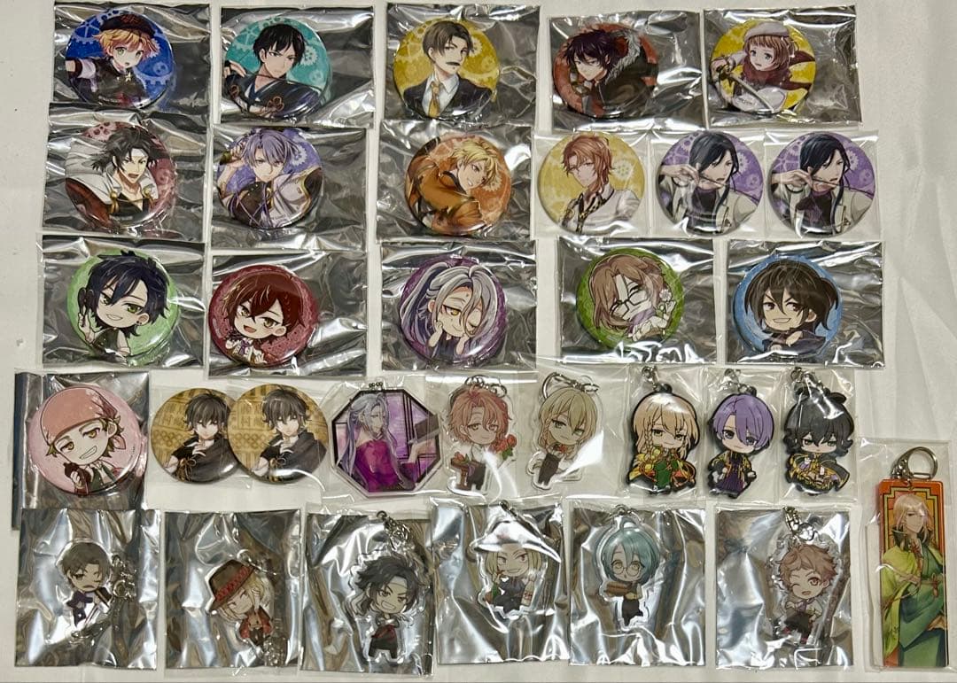 文豪とアルケミスト 文アル　プリンセスカフェ まとめ売り　缶バッジ　アクキー