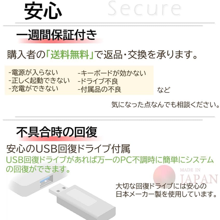[高性能＆美品]高音質☘初心者安心すぐ使えるwindows11 ノートパソコン