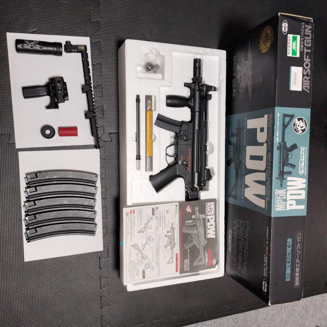 値段交渉可 東京マルイ H&K MP5クルツPDW 電動ガン　ラスカル