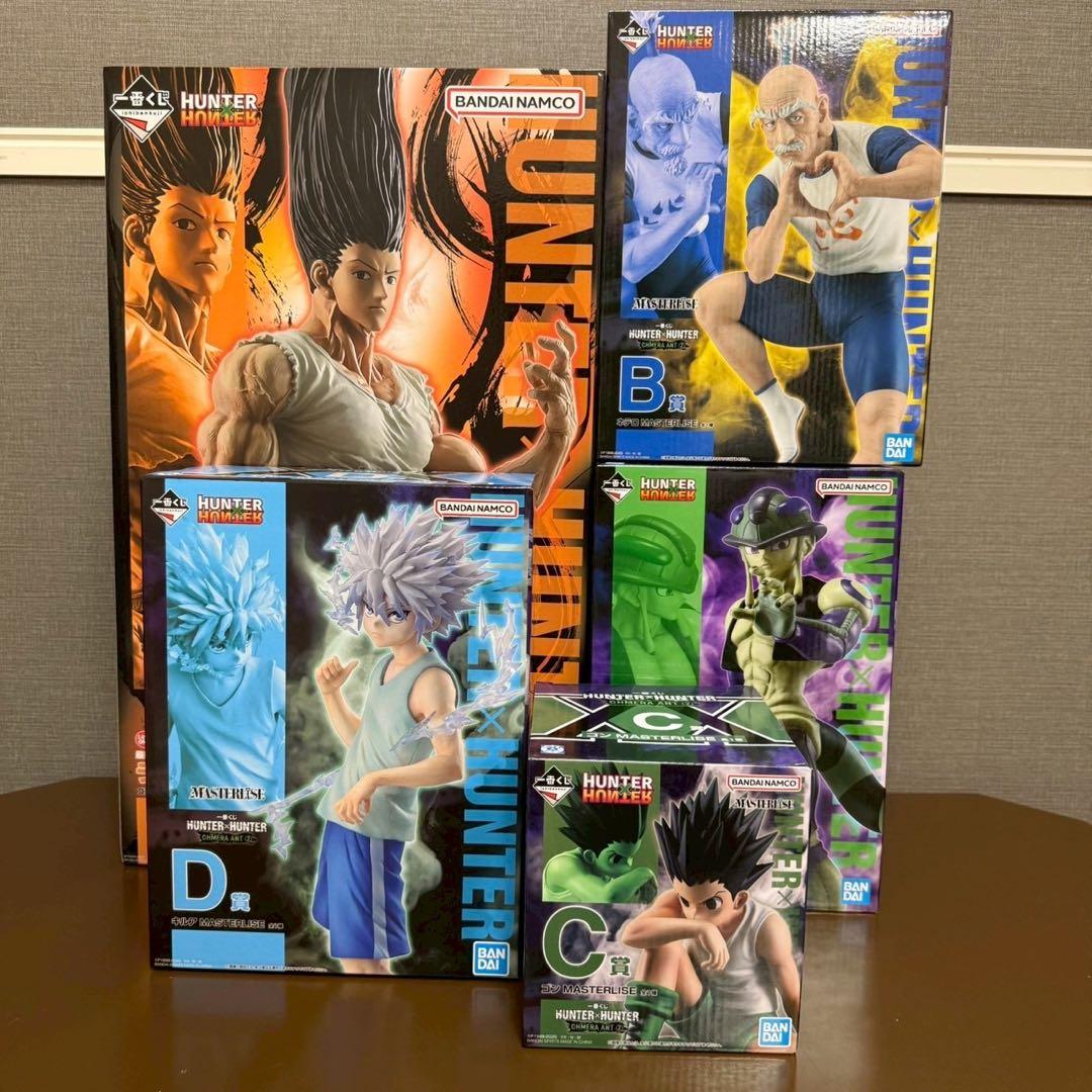 一番くじ HUNTER×HUNTER CHMERA ANT ➁ フィギアまとめ