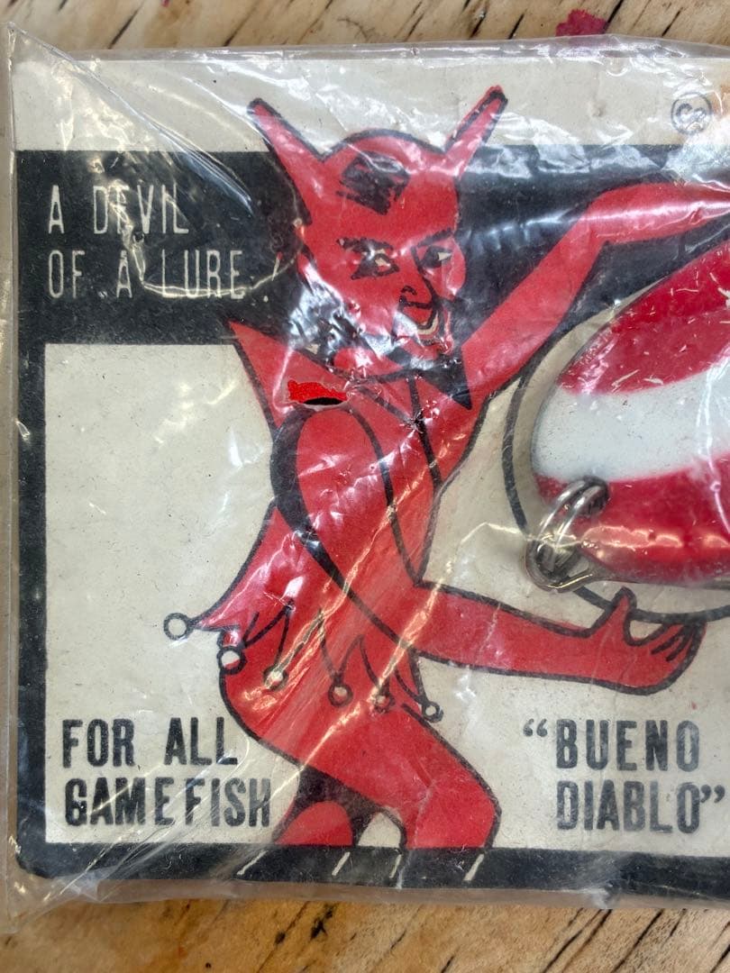 ビンテージ　デビル 悪魔 アドバタイジング　ミッドセンチュリー レトロ　50s