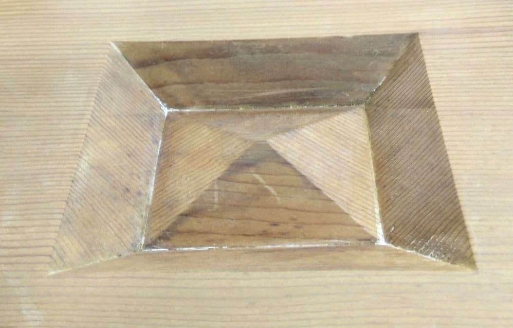 昭和レトロ　碁盤 6寸 約17cm