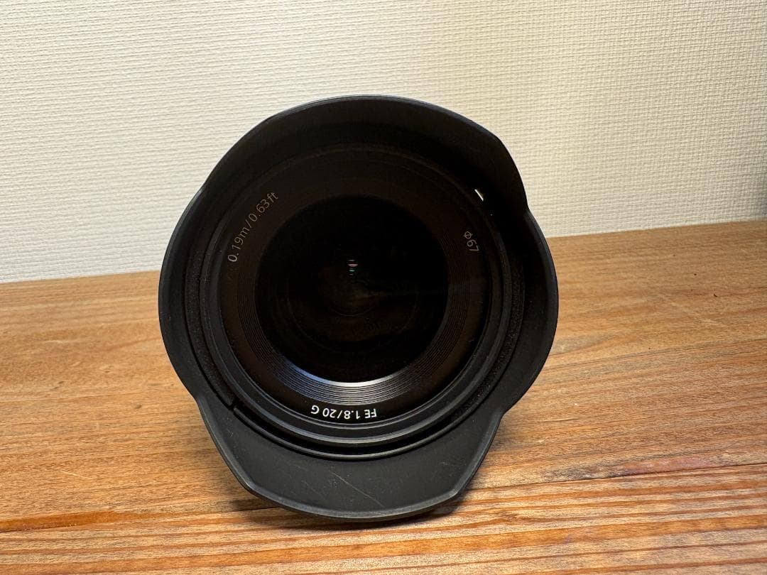 【美品】SONY★FE 20 mm★F1.8★G★レンズ