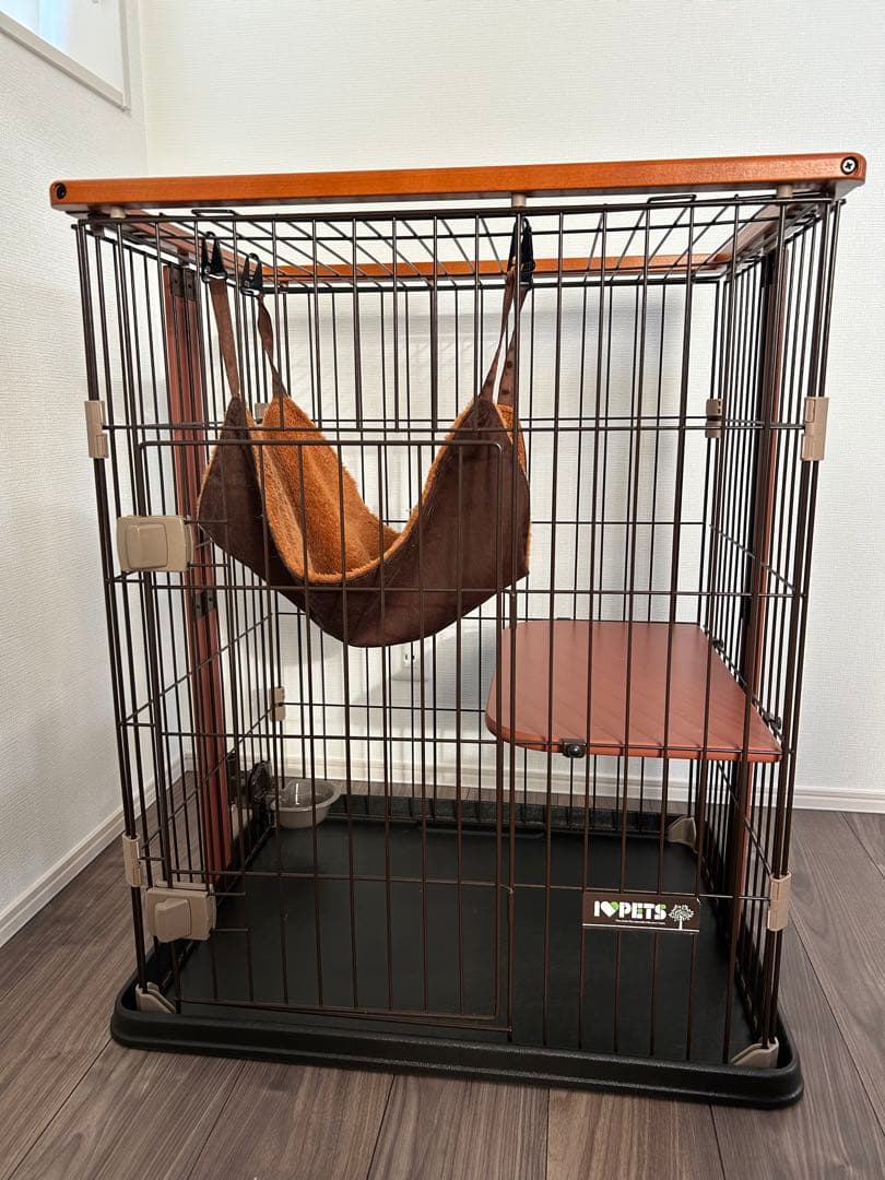 bonbi alcon キャットケージ ハンモック付き