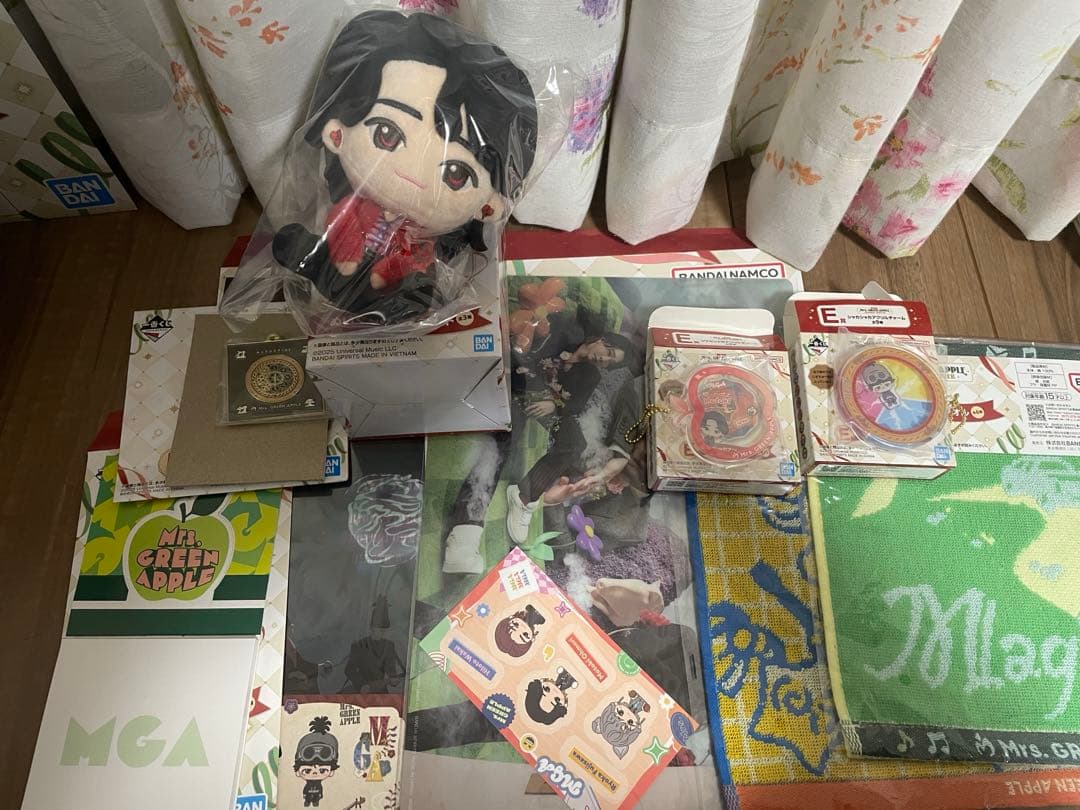 ミセスグリーンアップル　一番くじ　 A賞ぬいぐるみマスコット 大森元貴　他　9点