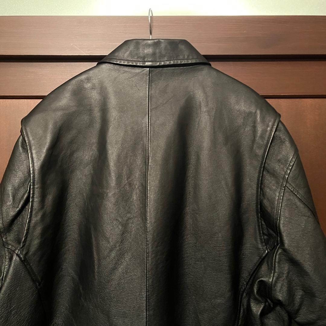 レザージャケット St. John's Bay セントジョンズベイ XL 90s