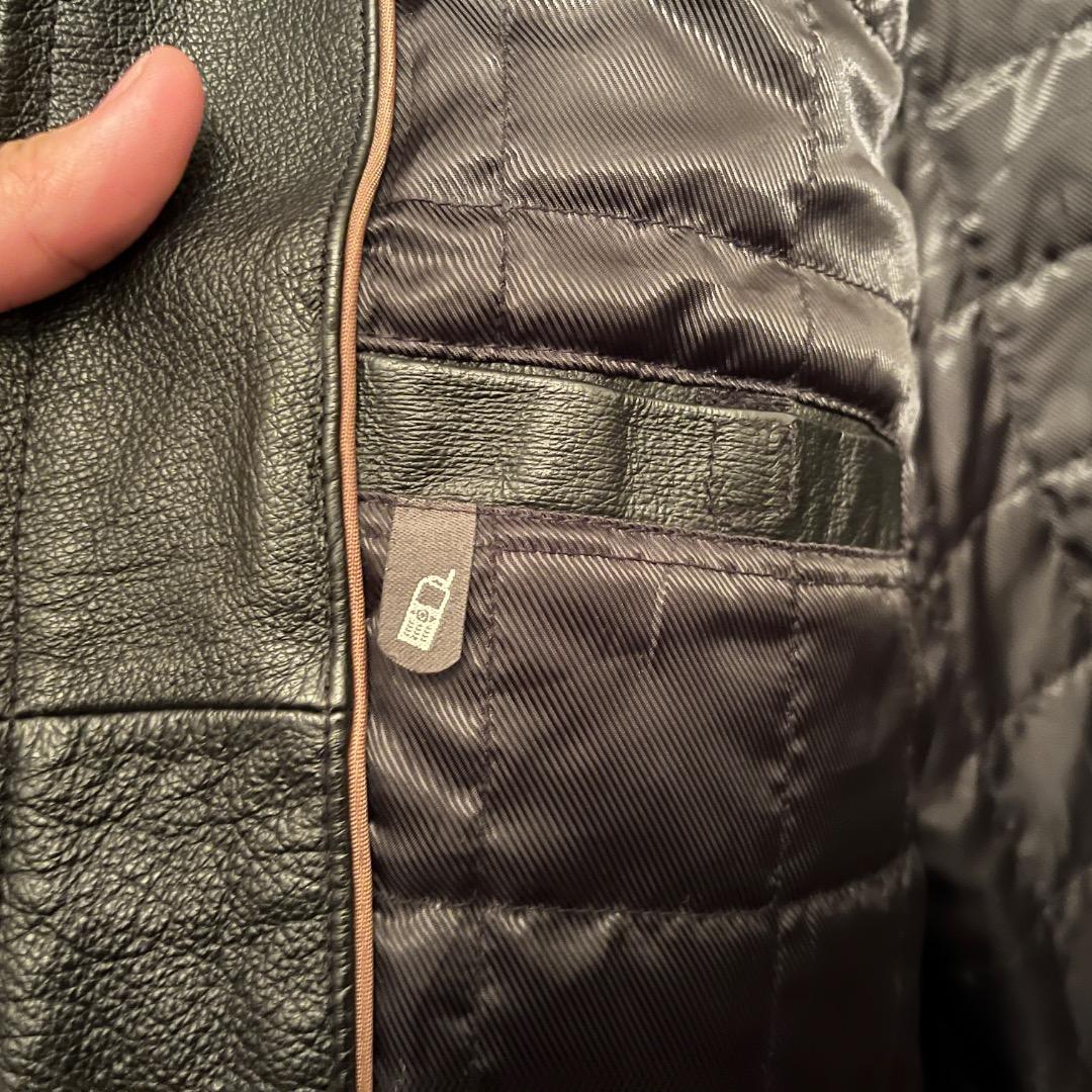 レザージャケット St. John's Bay セントジョンズベイ XL 90s