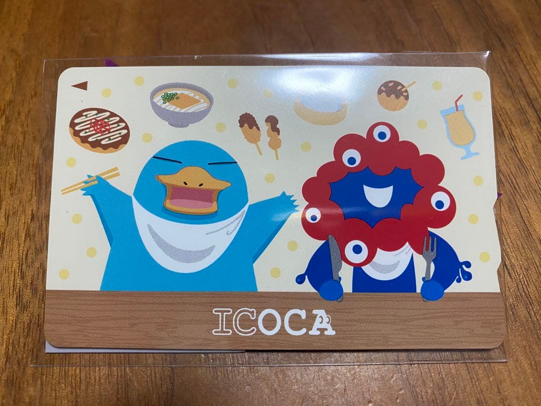 万博限定　ICOCA・合皮パスケース　セット　ミャクミャク　イコちゃん