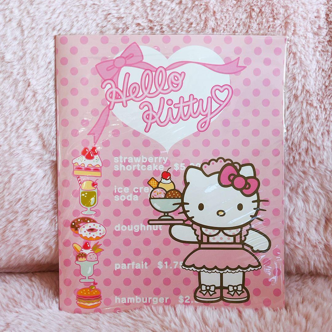 希少レア　ハローキティ　レターセット　シール　ウェイトレス　2002 サンリオ