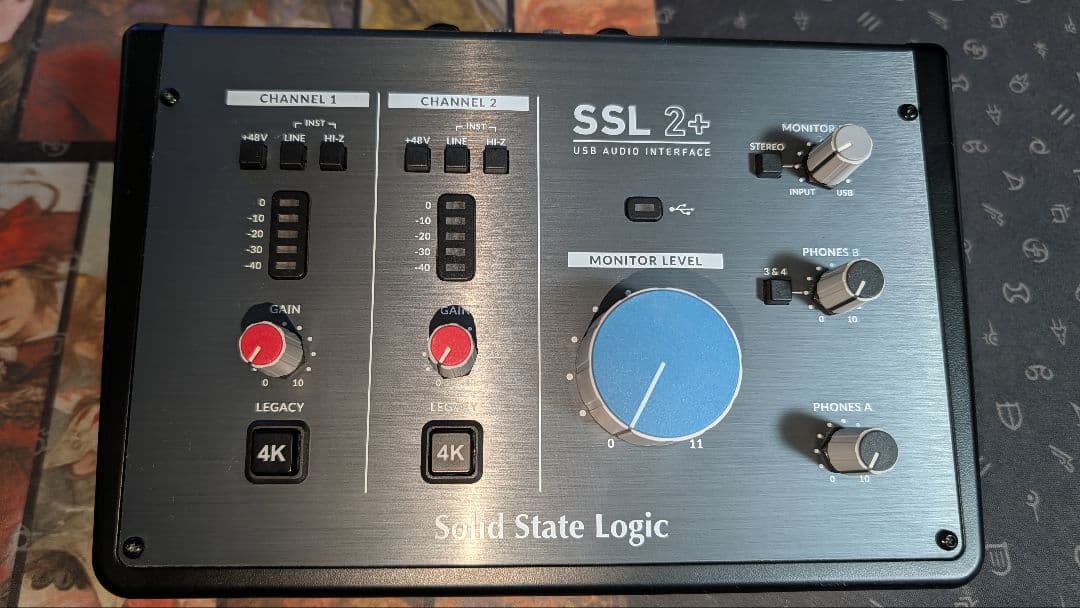 SSL 2+ Solid State Logic オーディオインターフィイス